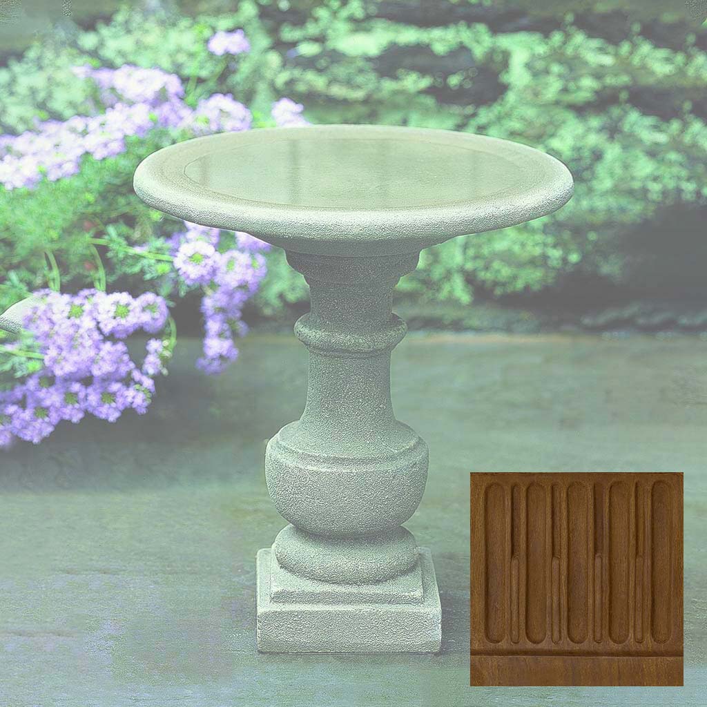 Siena Birdbath
