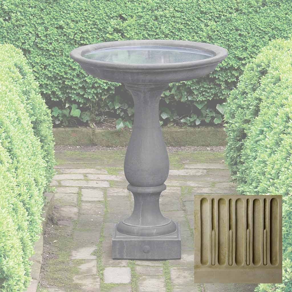 Williamsburg Candlestand Birdbath
