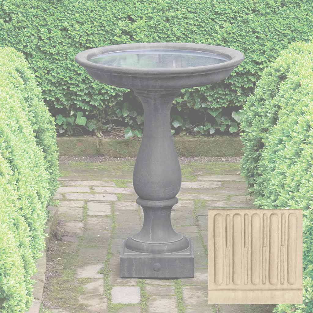 Williamsburg Candlestand Birdbath