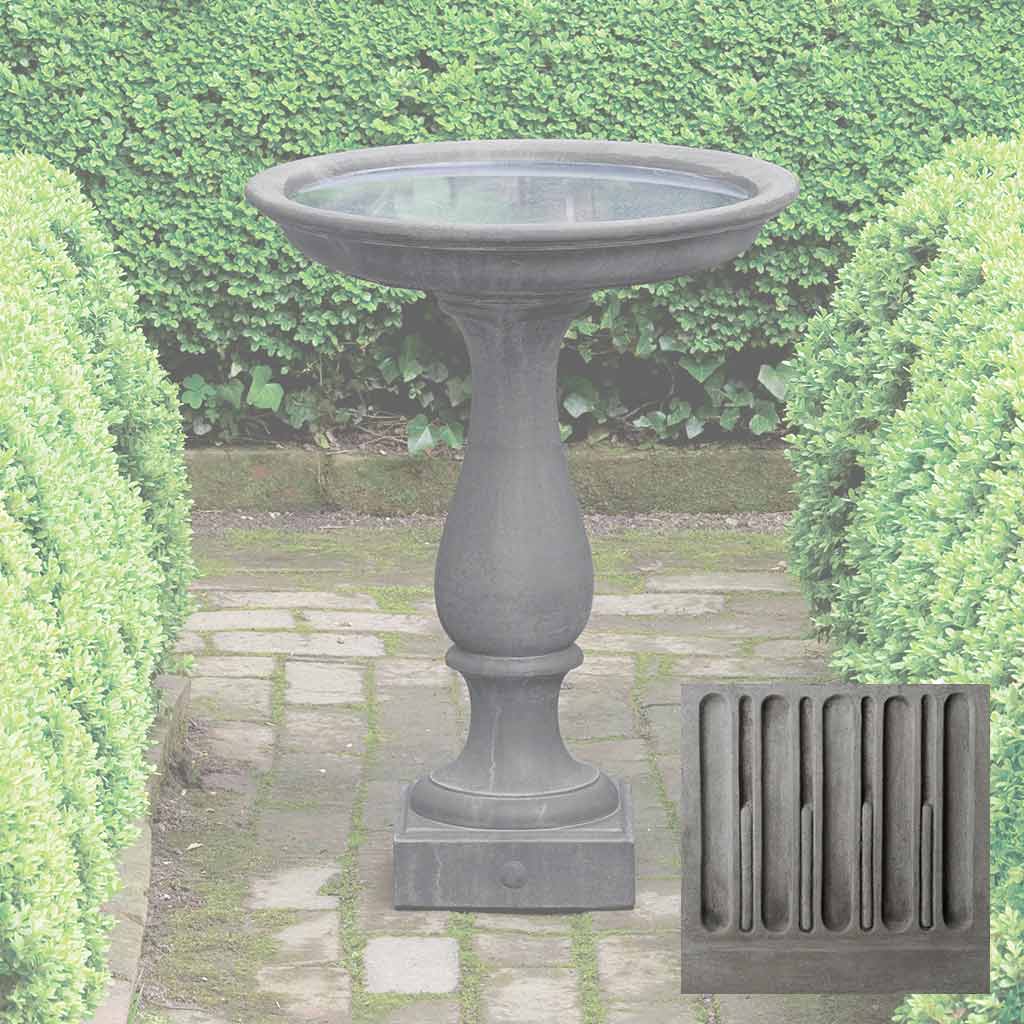 Williamsburg Candlestand Birdbath