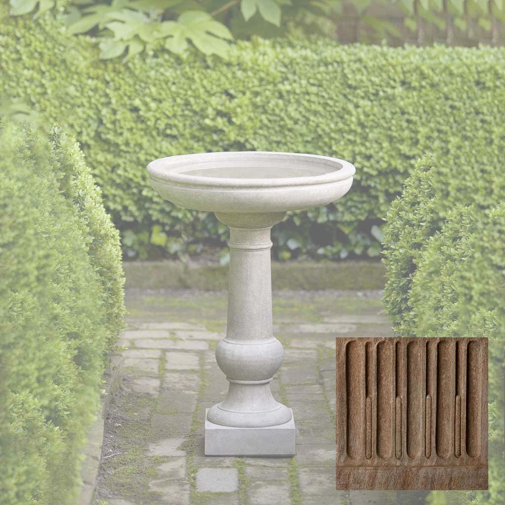 Williamsburg Tea Table Birdbath