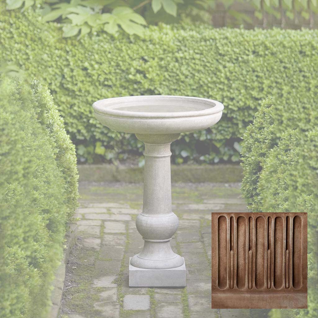 Williamsburg Tea Table Birdbath