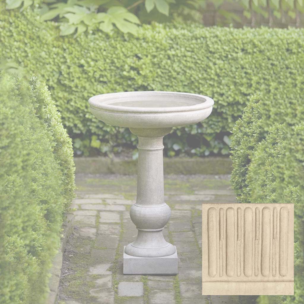 Williamsburg Tea Table Birdbath