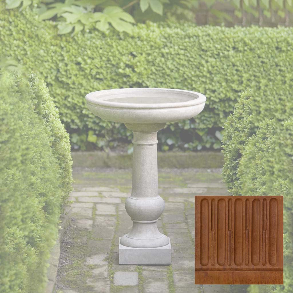 Williamsburg Tea Table Birdbath