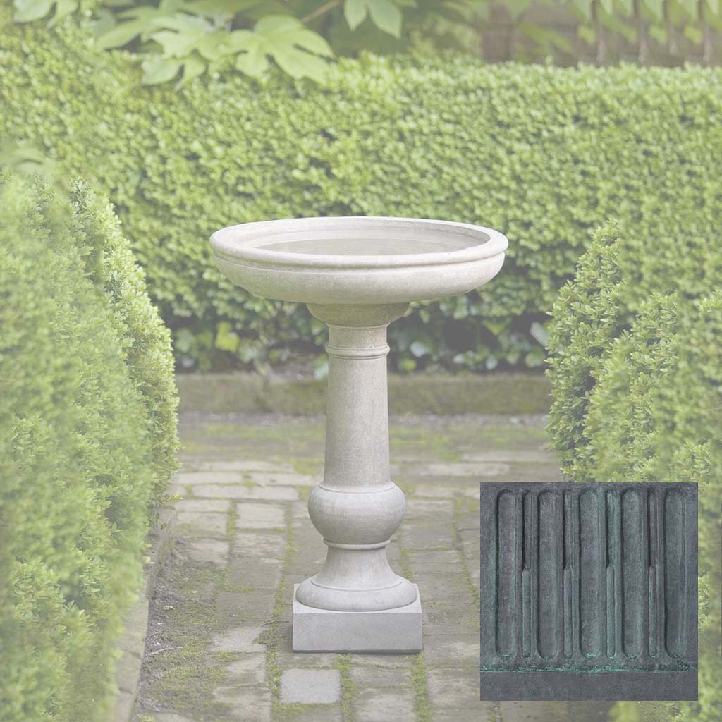 Williamsburg Tea Table Birdbath