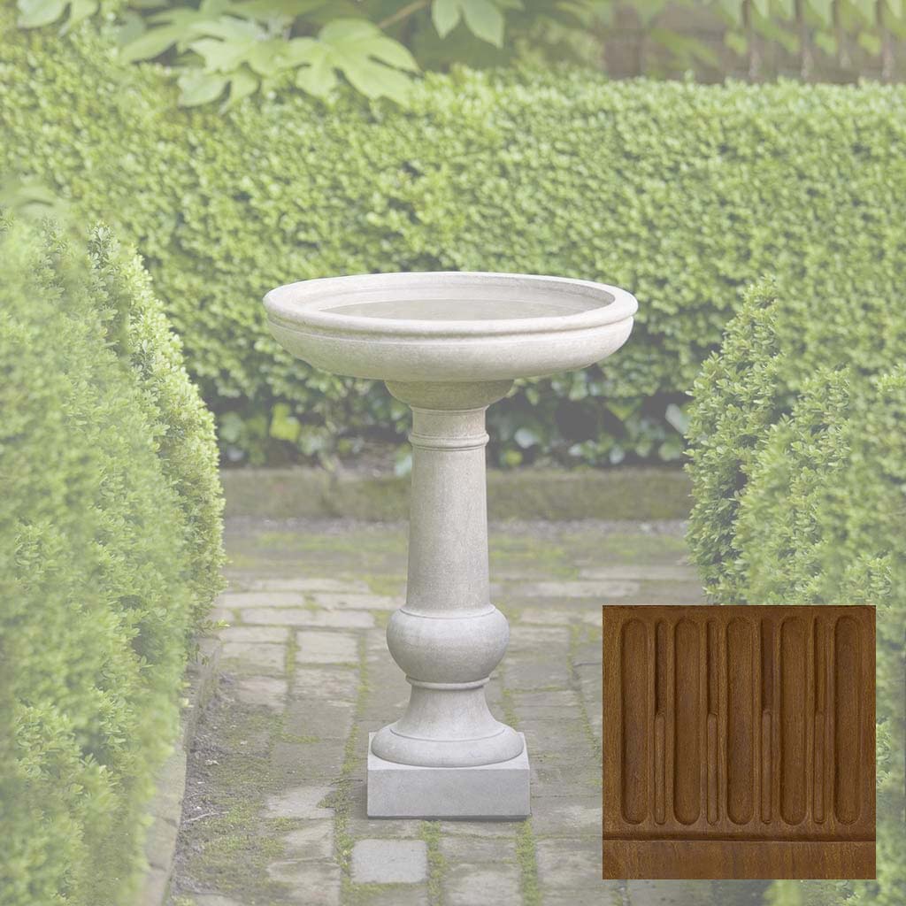 Williamsburg Tea Table Birdbath