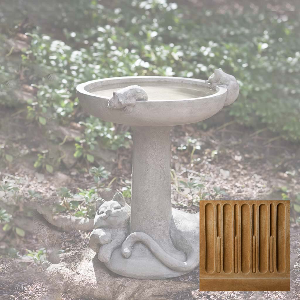 Catnap Birdbath