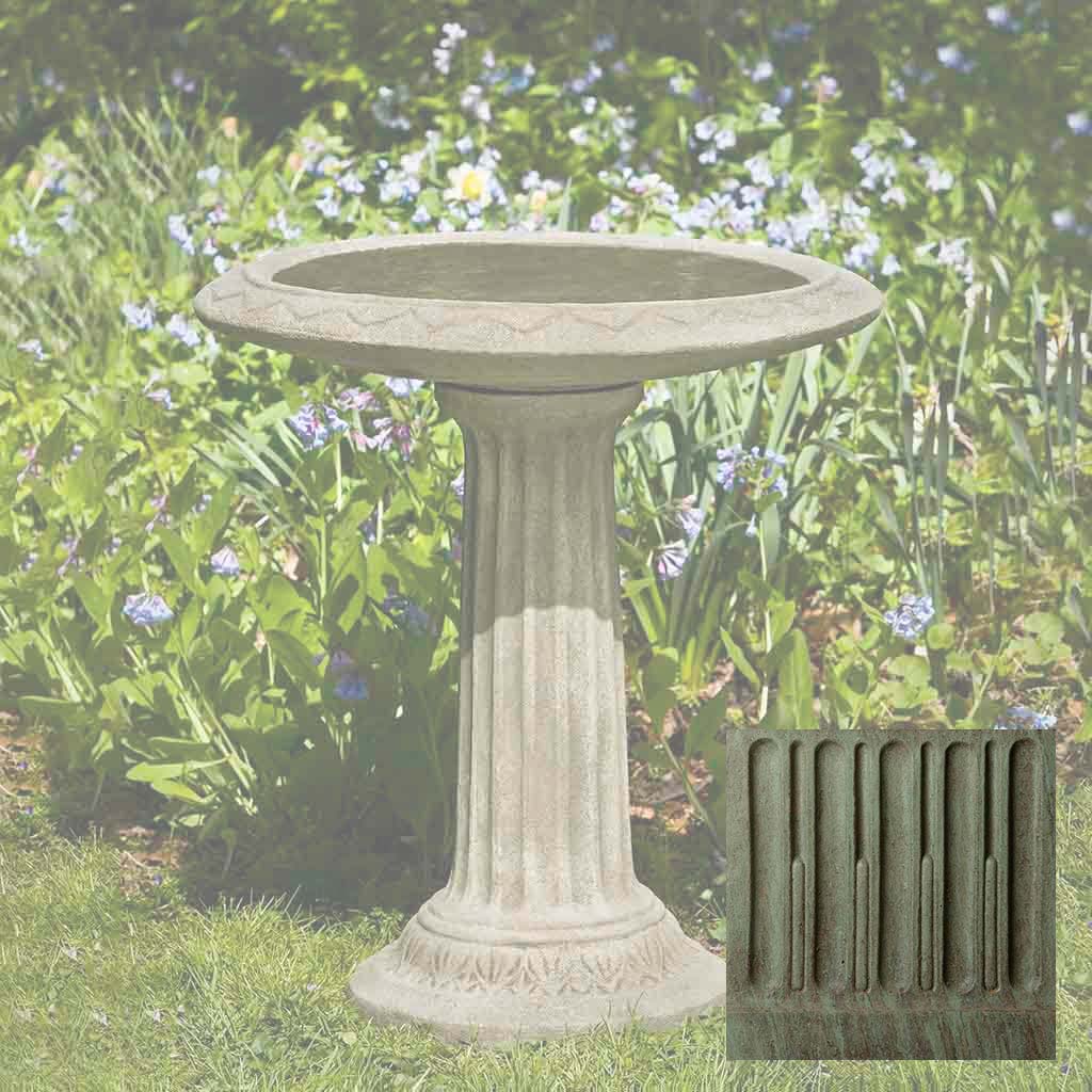 Cottage Garden Birdbath