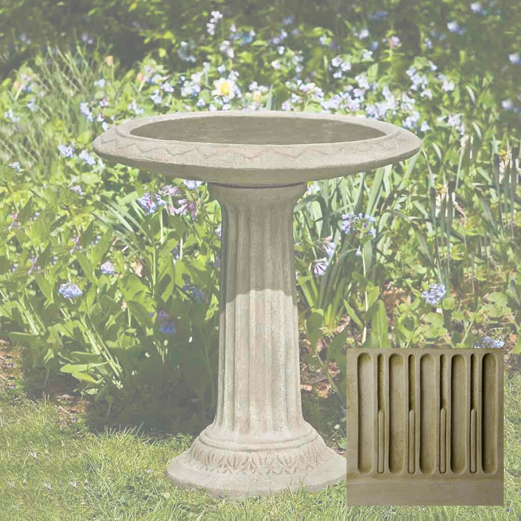 Cottage Garden Birdbath