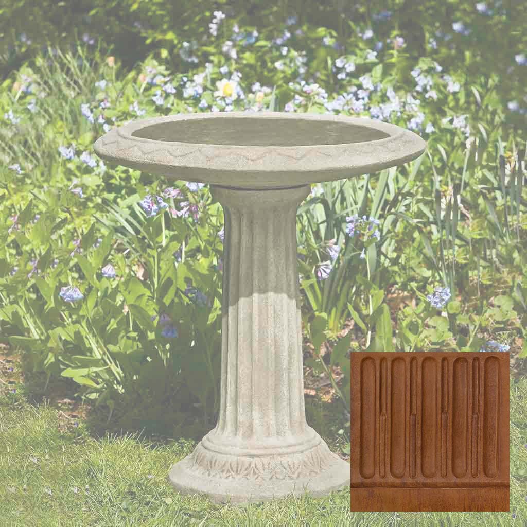 Cottage Garden Birdbath