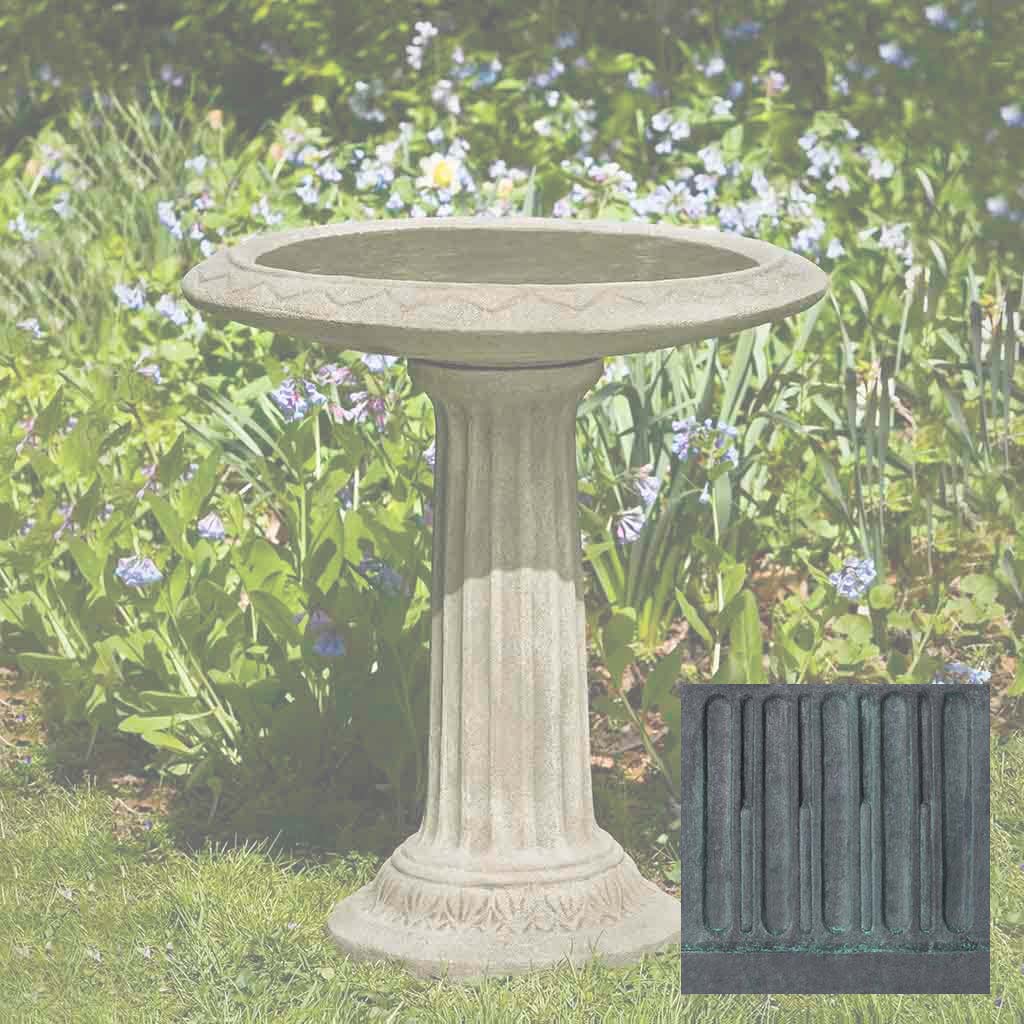 Cottage Garden Birdbath