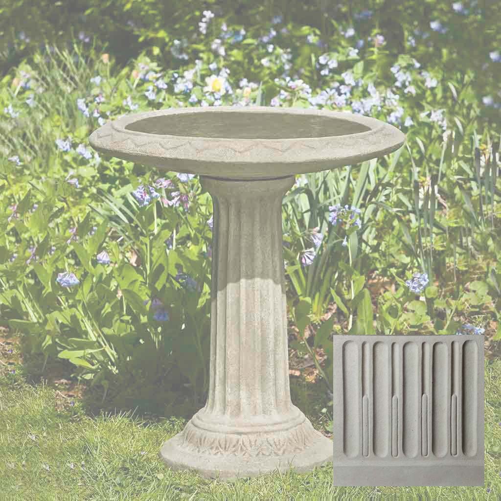Cottage Garden Birdbath