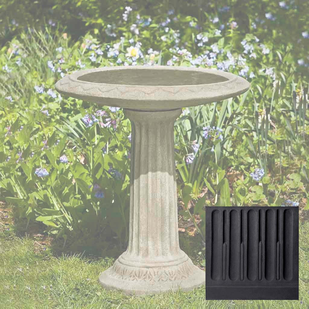 Cottage Garden Birdbath