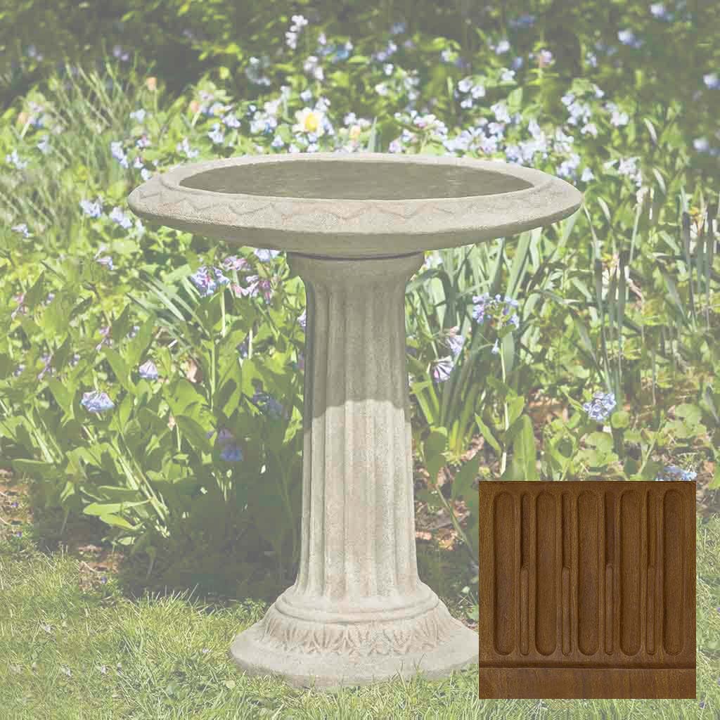 Cottage Garden Birdbath