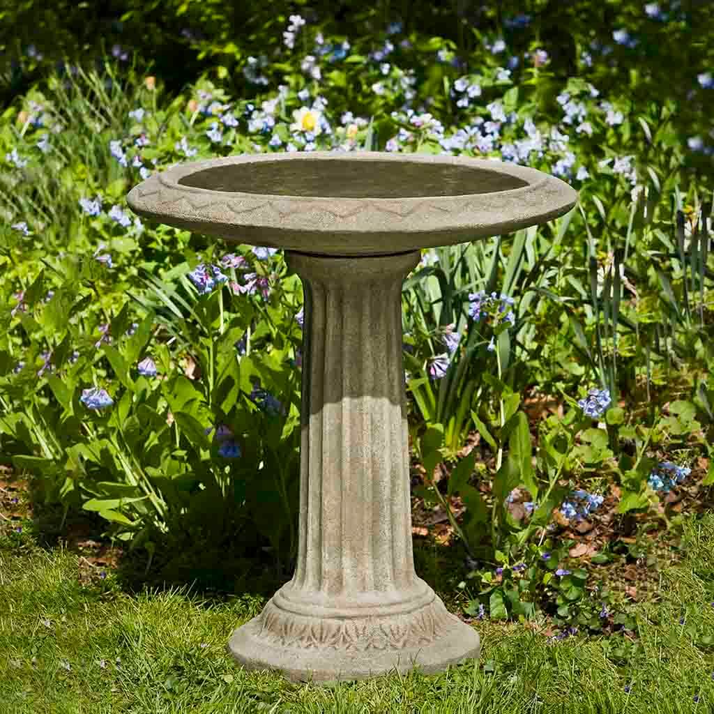 Cottage Garden Birdbath