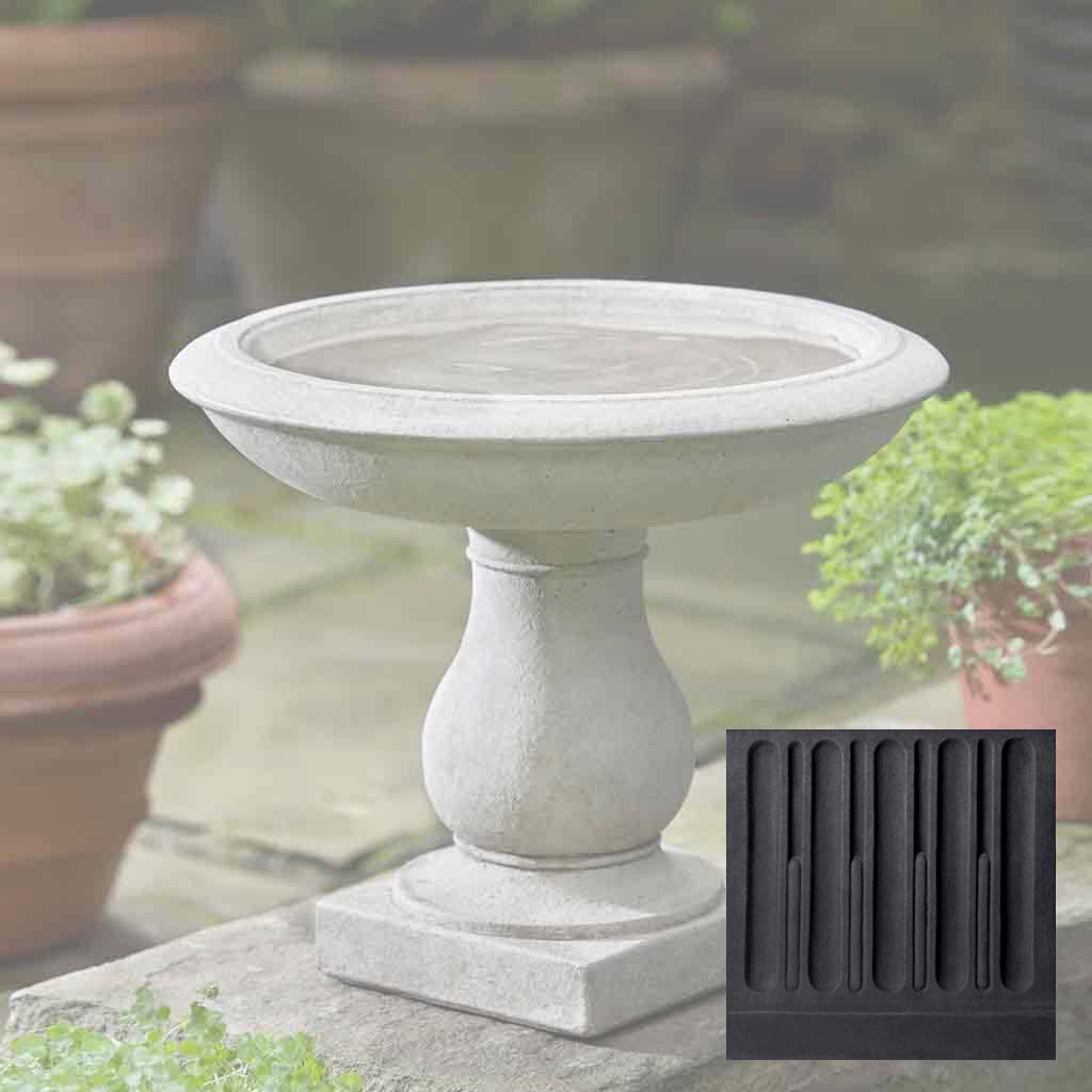 Beauvoir Birdbath