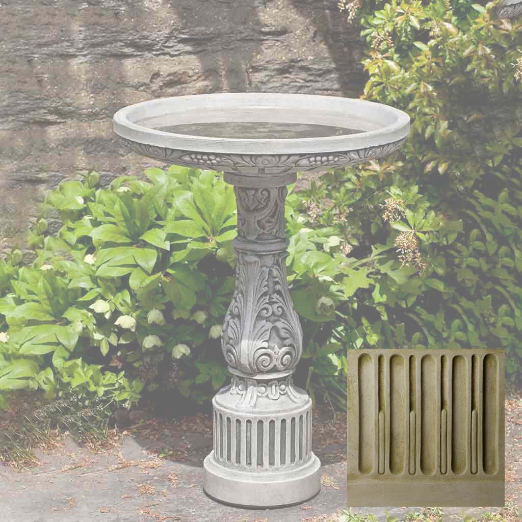 Smithsonian Cottage Garden Birdbath
