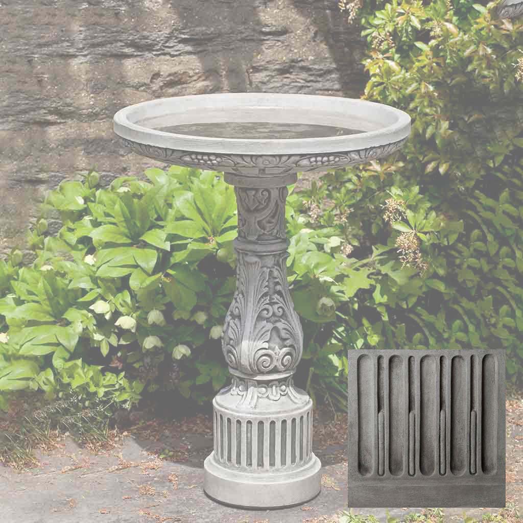 Smithsonian Cottage Garden Birdbath