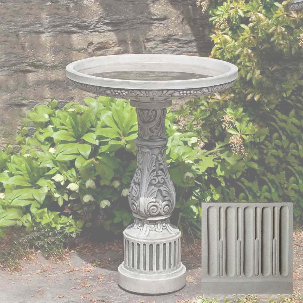Smithsonian Cottage Garden Birdbath
