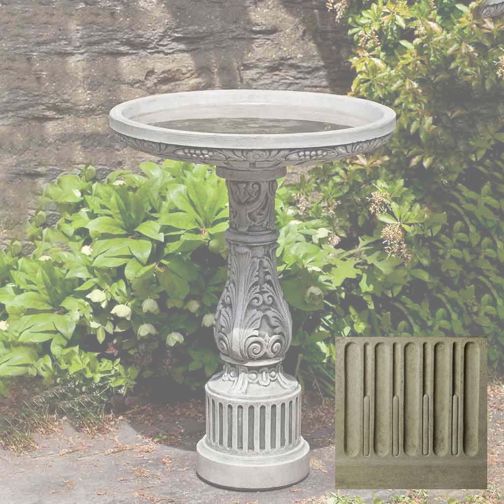 Smithsonian Cottage Garden Birdbath