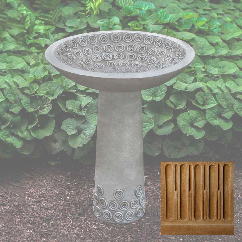 Cirrus Birdbath