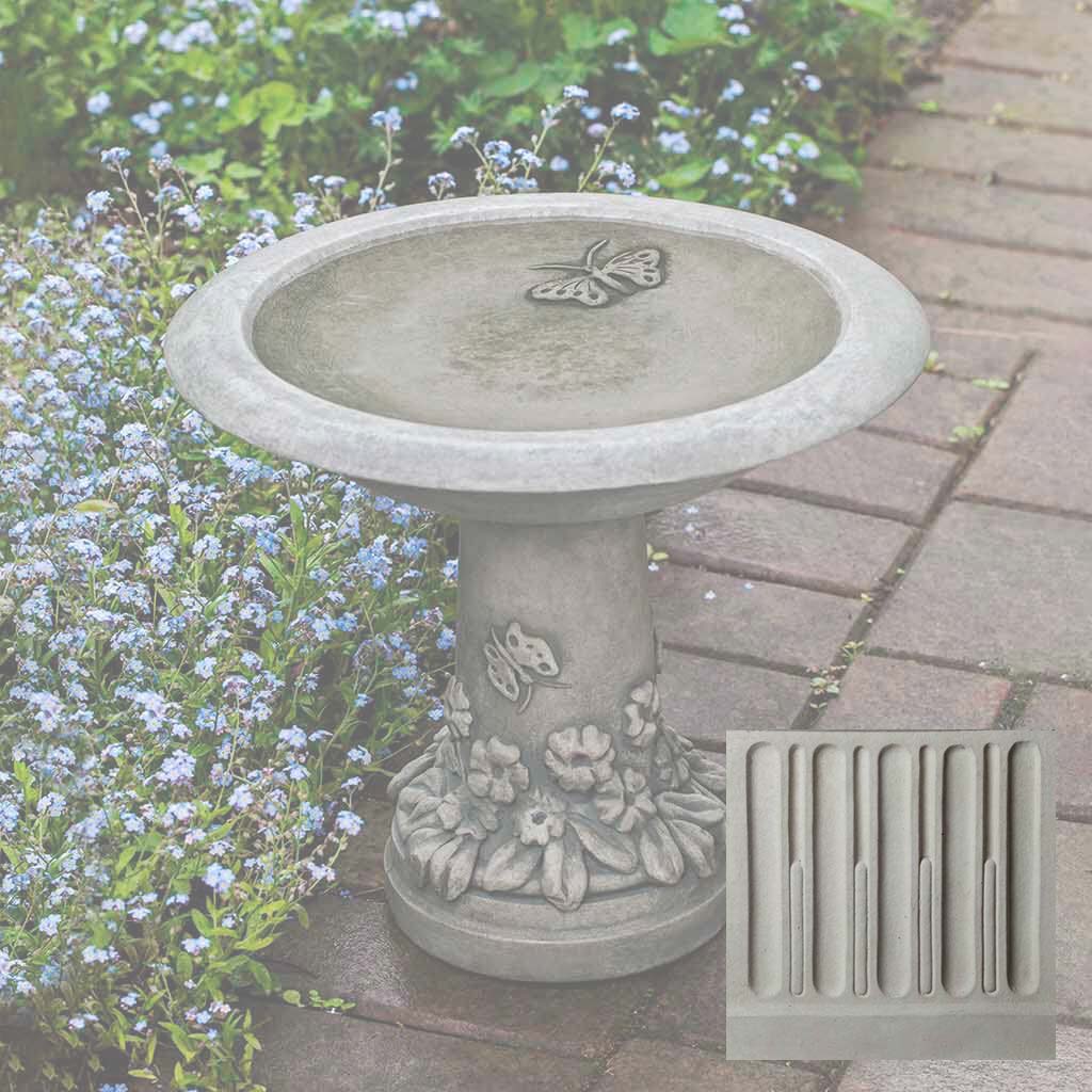 Spring Meadow Birdbath