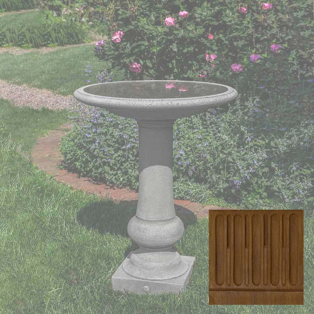 Williamsburg Boxwood Garden Birdbath