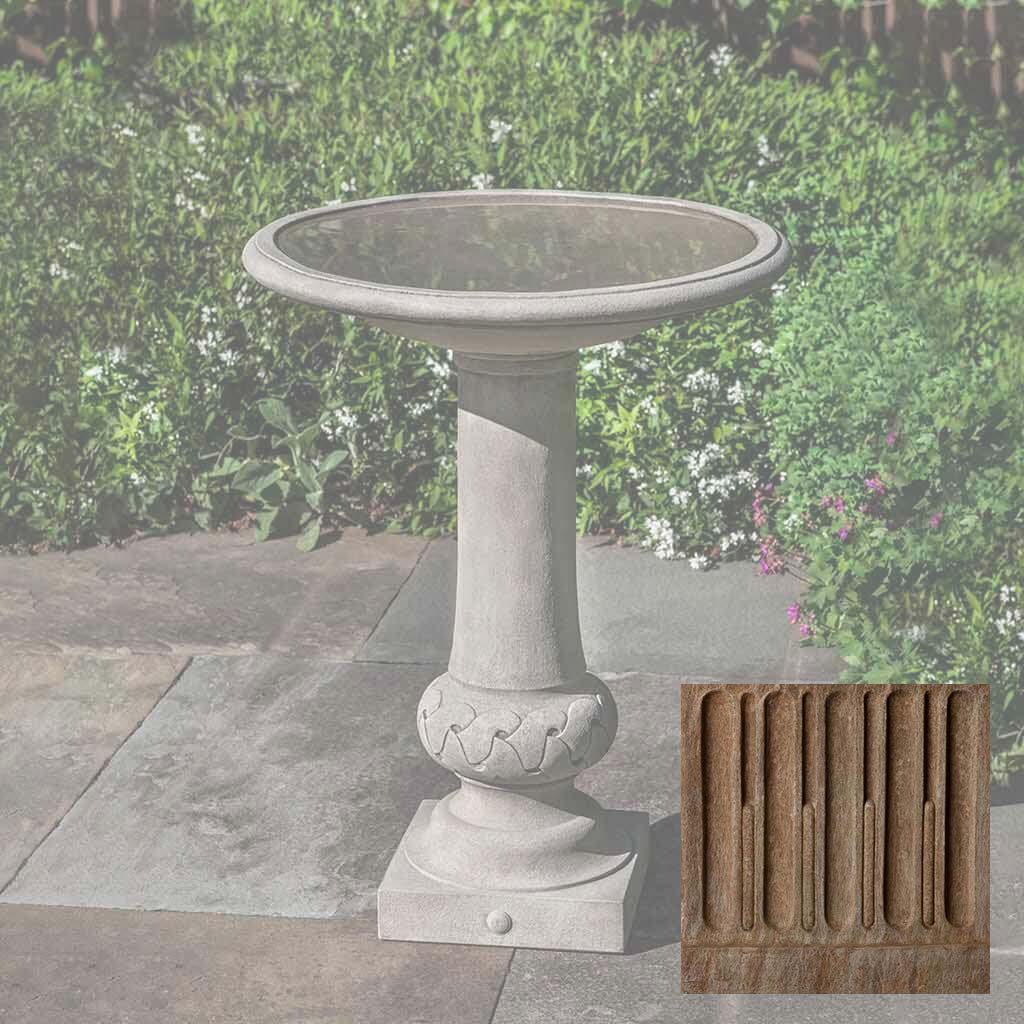 Williamsburg Knot Garden Birdbath