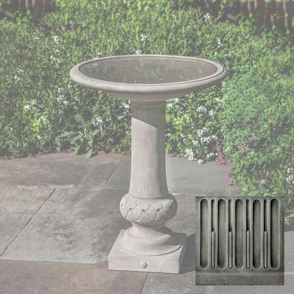 Williamsburg Knot Garden Birdbath