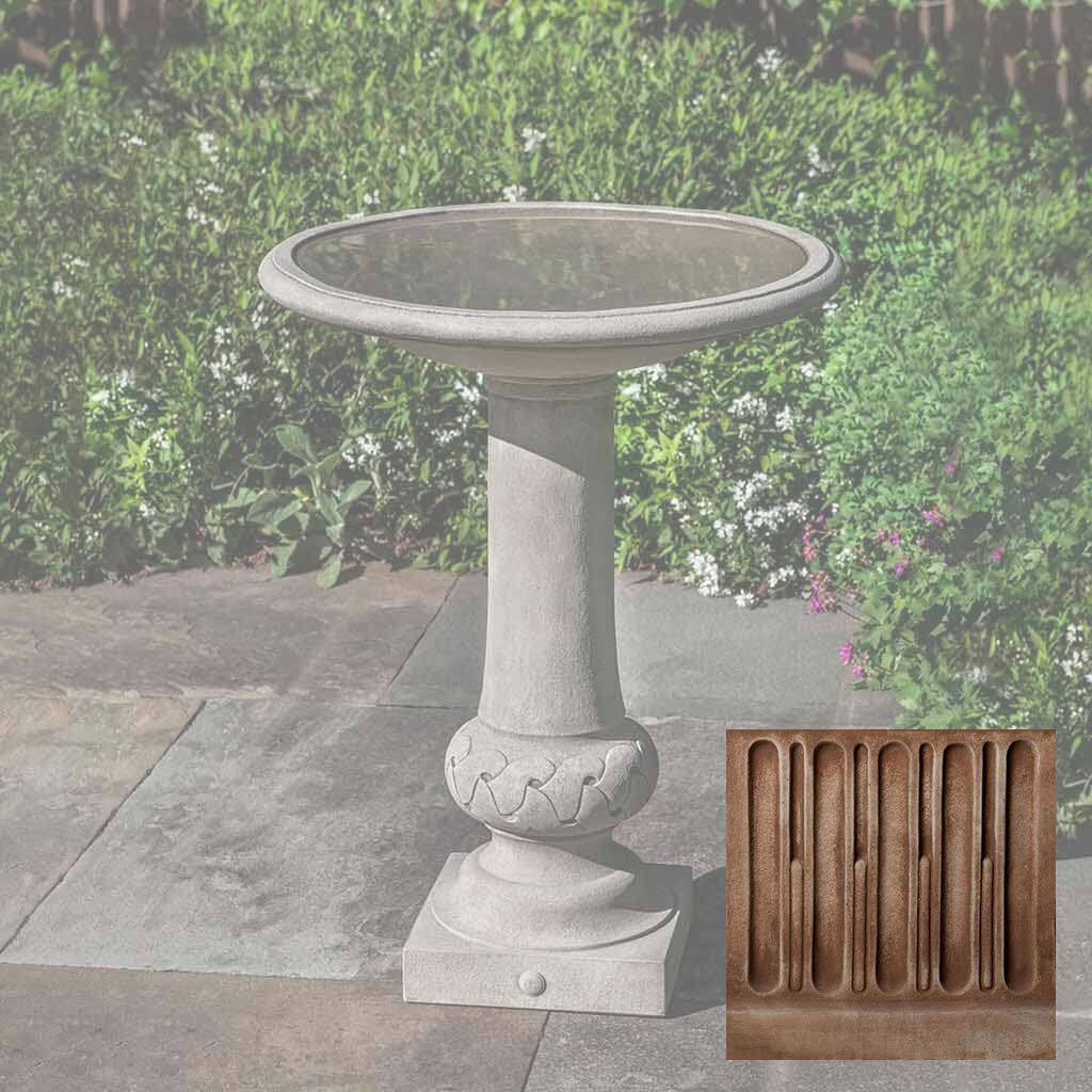 Williamsburg Knot Garden Birdbath