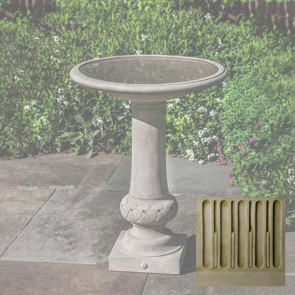 Williamsburg Knot Garden Birdbath