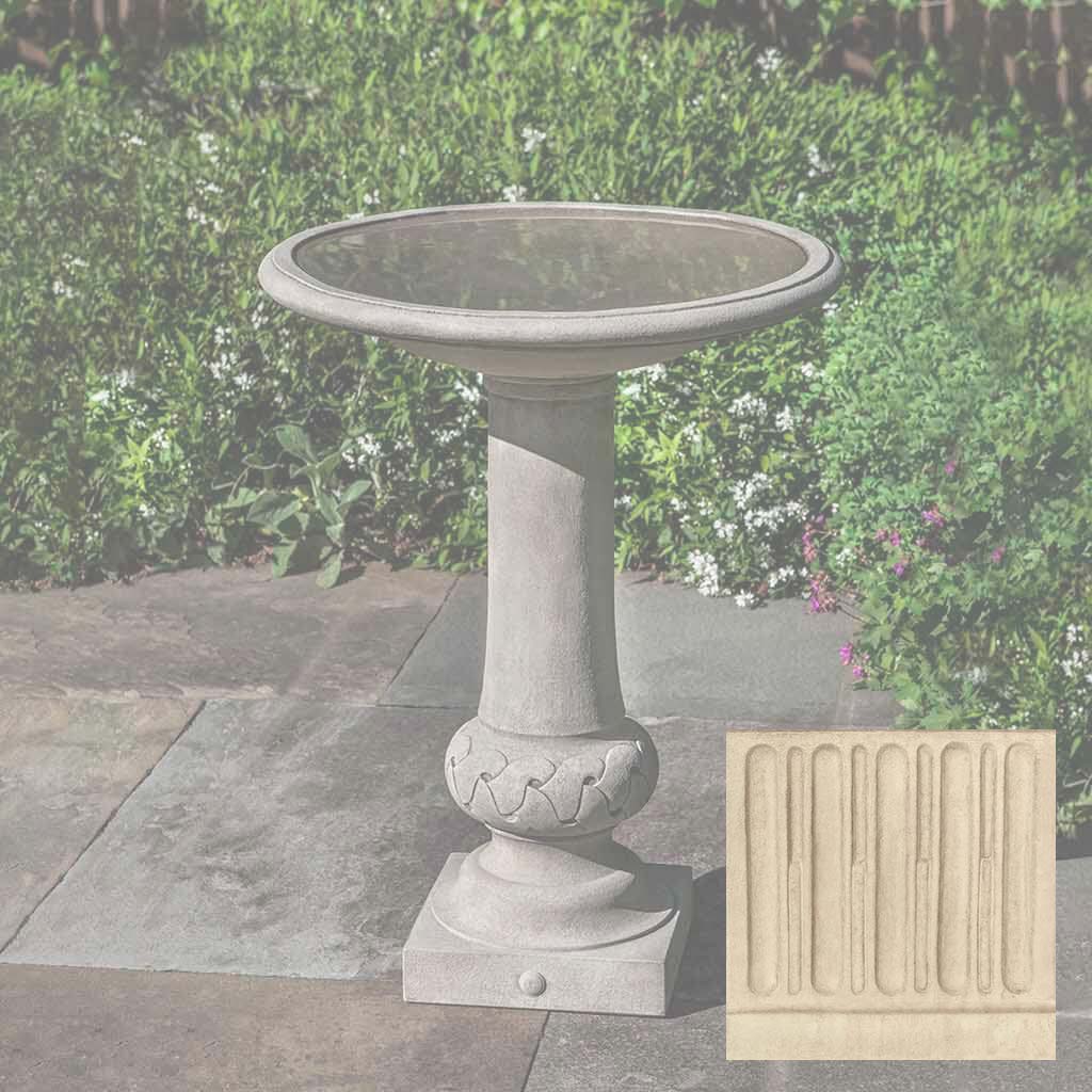 Williamsburg Knot Garden Birdbath