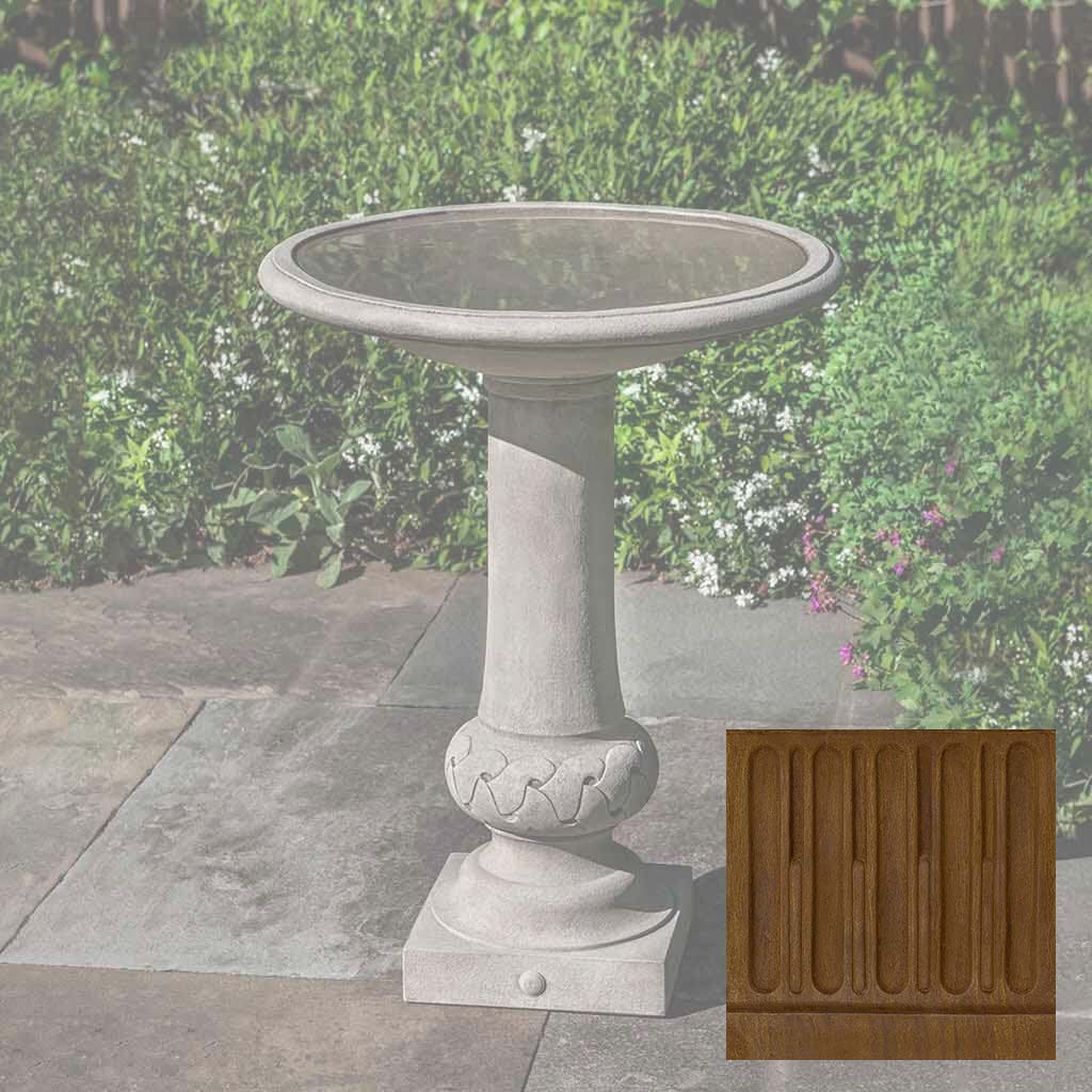 Williamsburg Knot Garden Birdbath