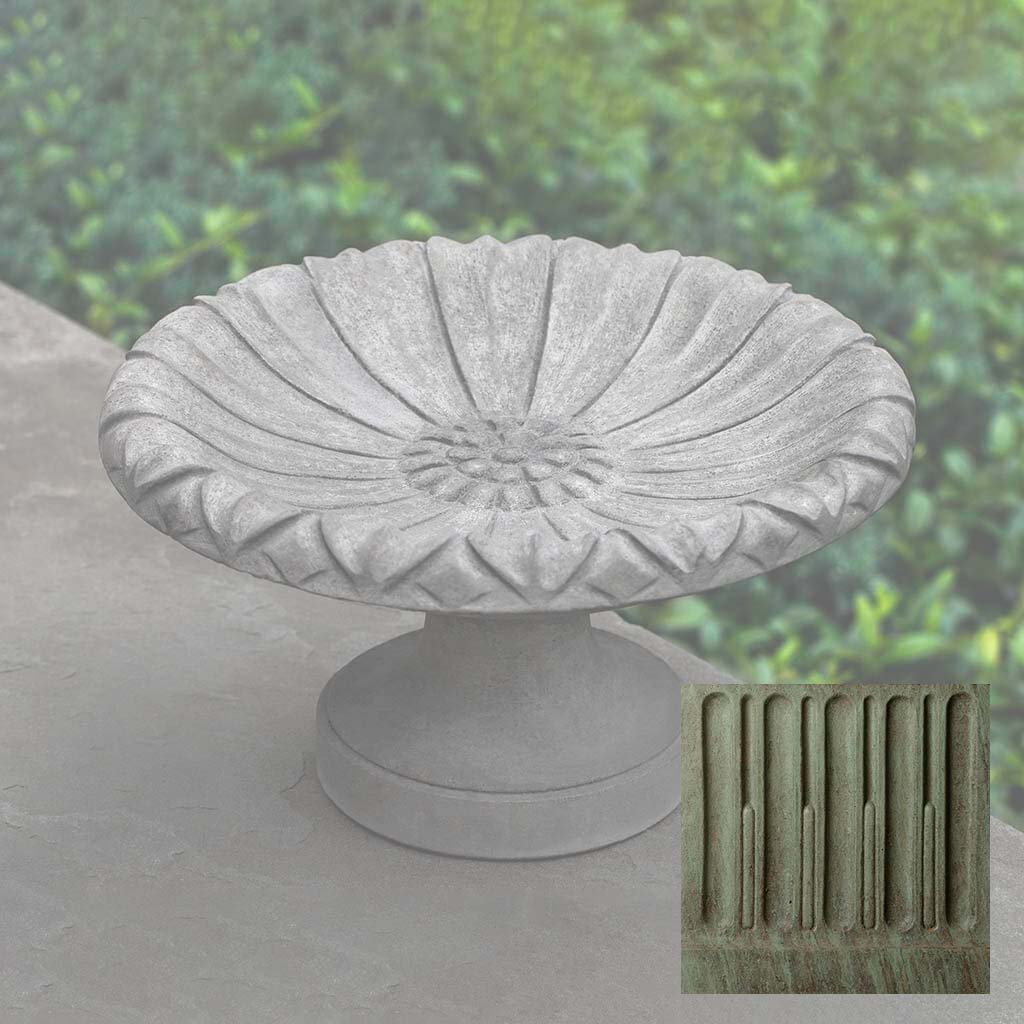 Lotus Birdbath, Small
