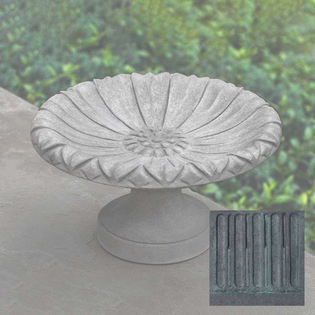 Lotus Birdbath, Small