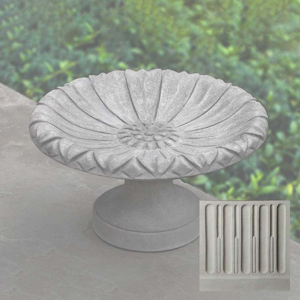 Lotus Birdbath, Small
