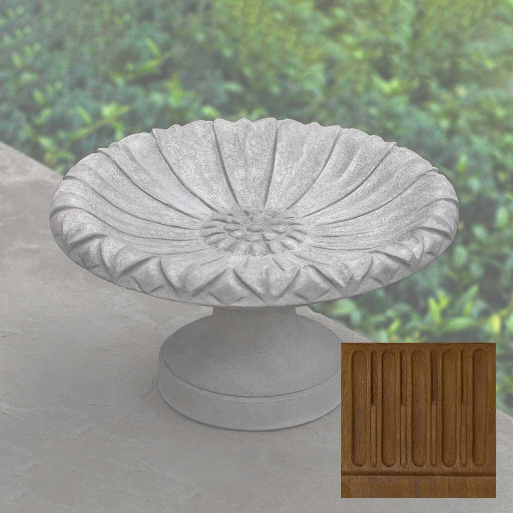 Lotus Birdbath, Small