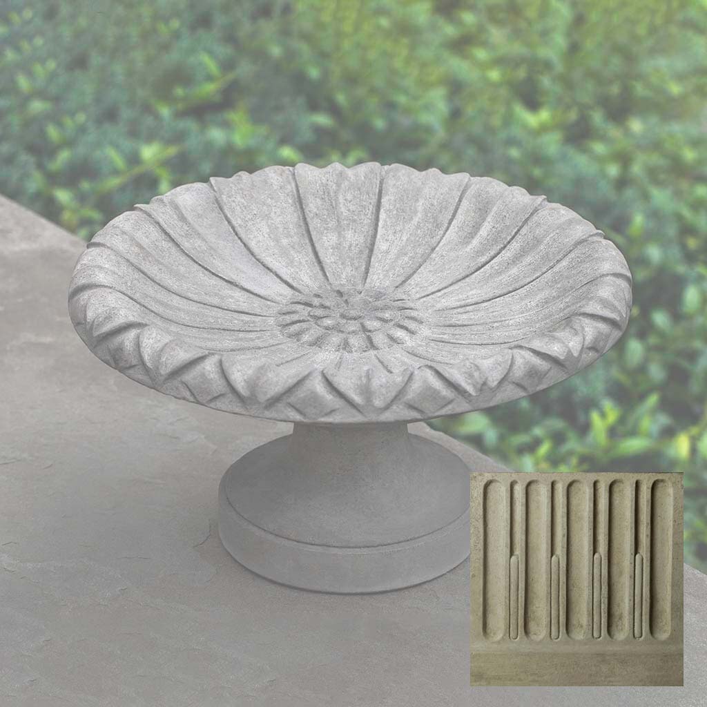 Lotus Birdbath, Small