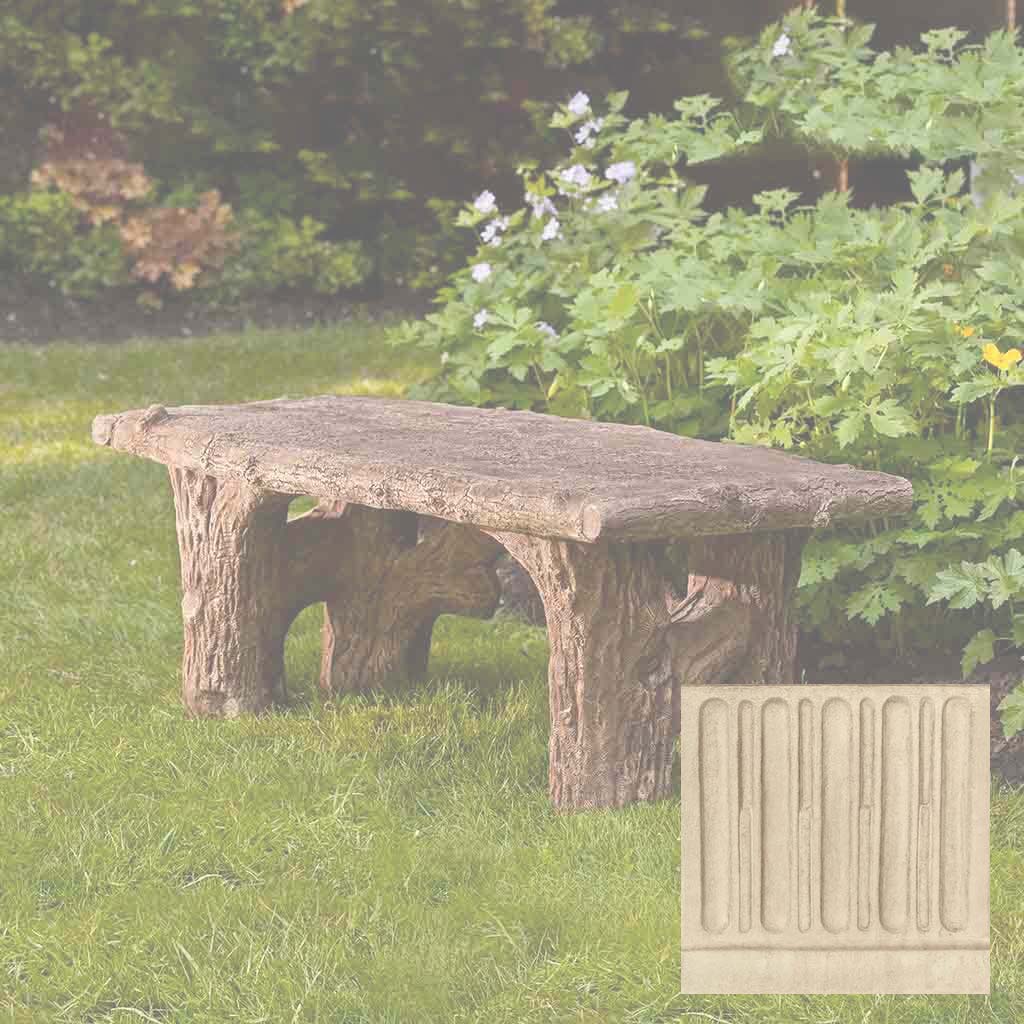Faux Bois Bench