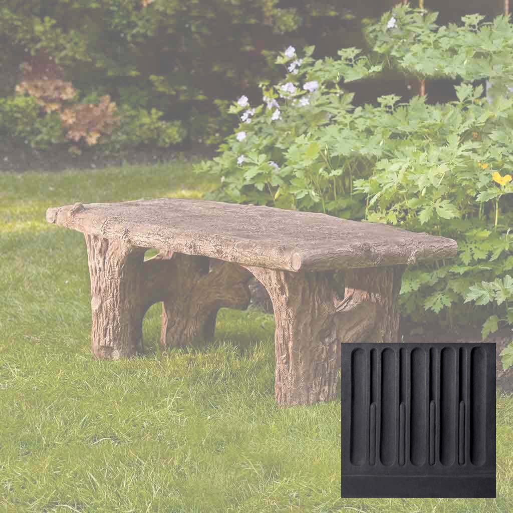 Faux Bois Bench