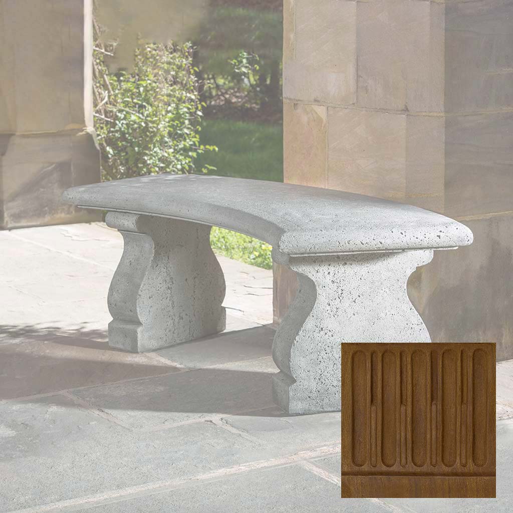 Provencal Curved Bench