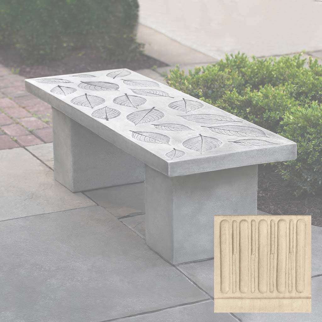 Hydrangea Leaf Bench