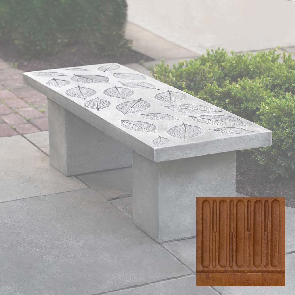 Hydrangea Leaf Bench