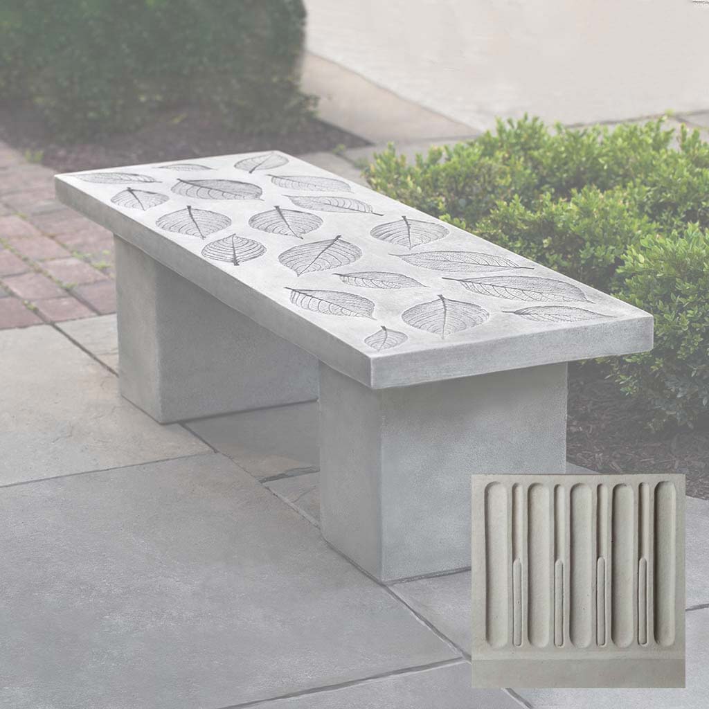 Hydrangea Leaf Bench
