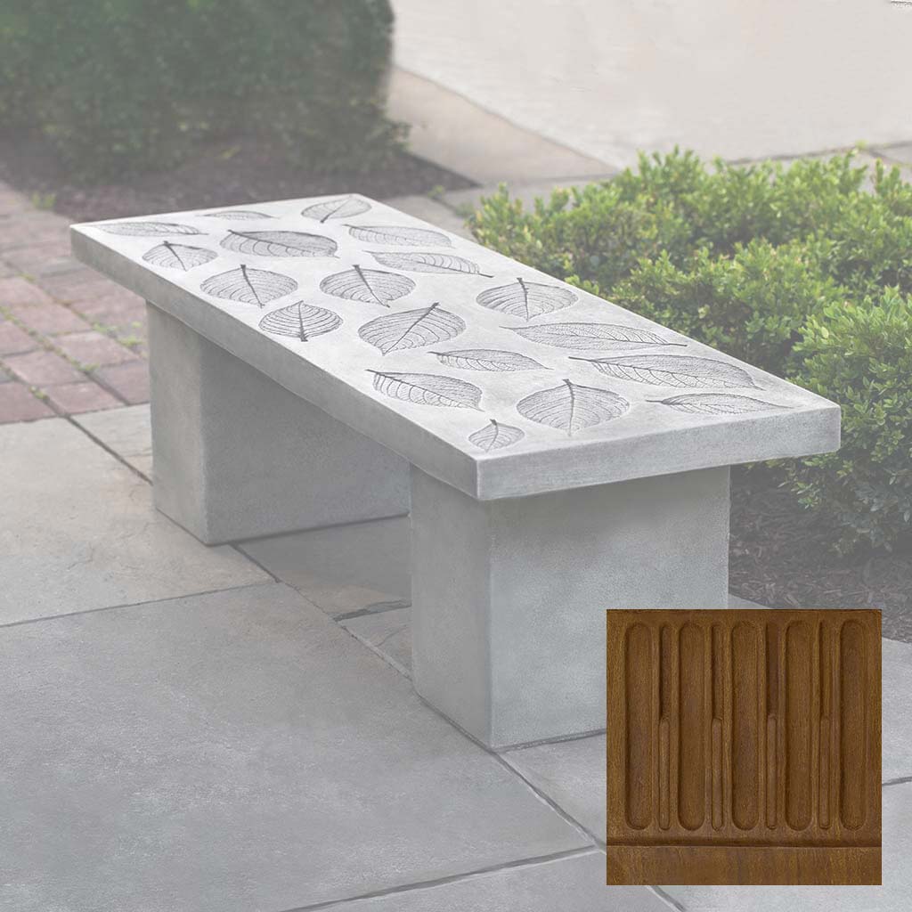 Hydrangea Leaf Bench