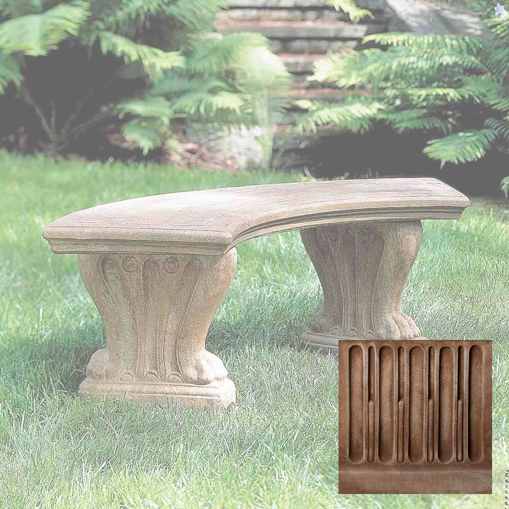 Curved West Chester Bench