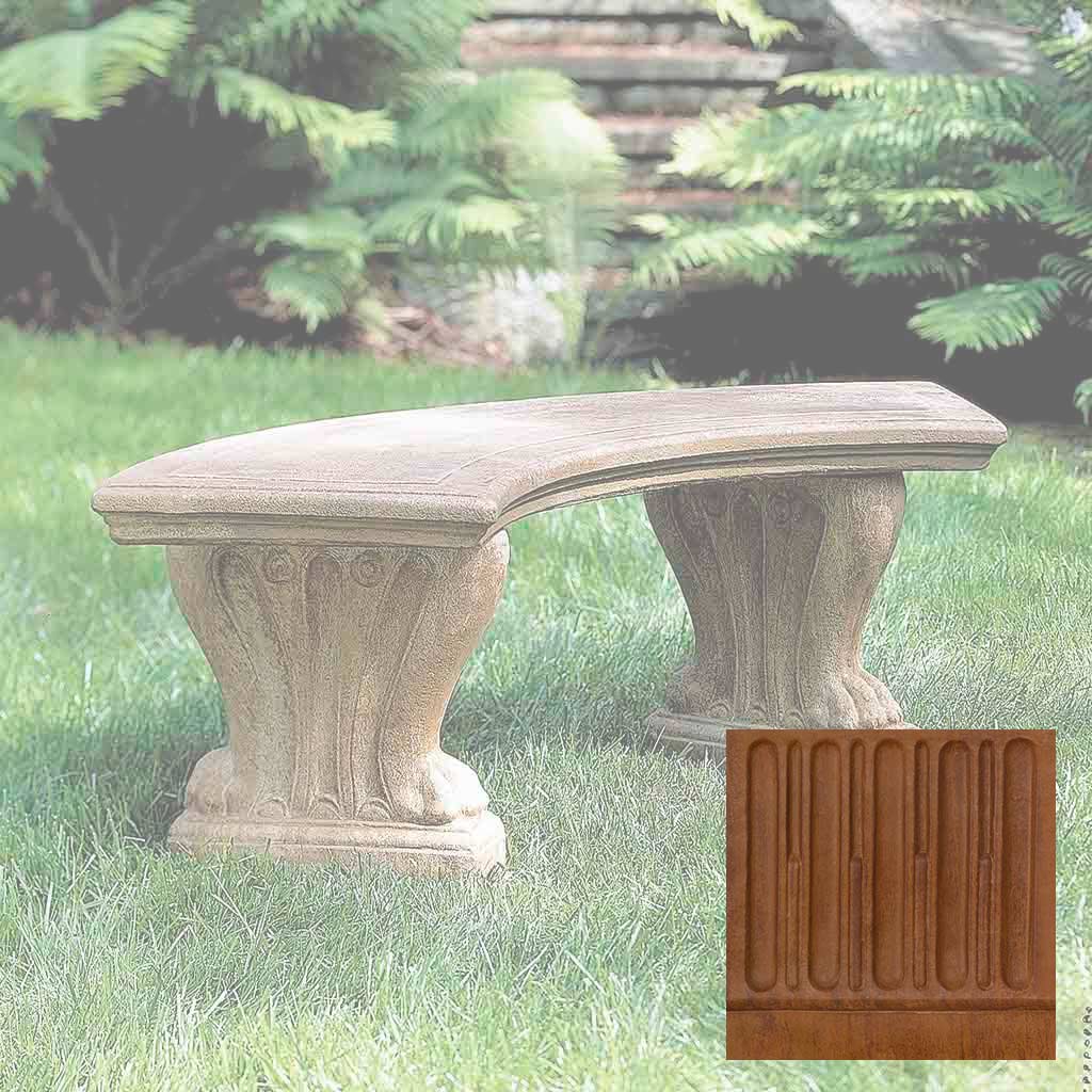 Curved West Chester Bench