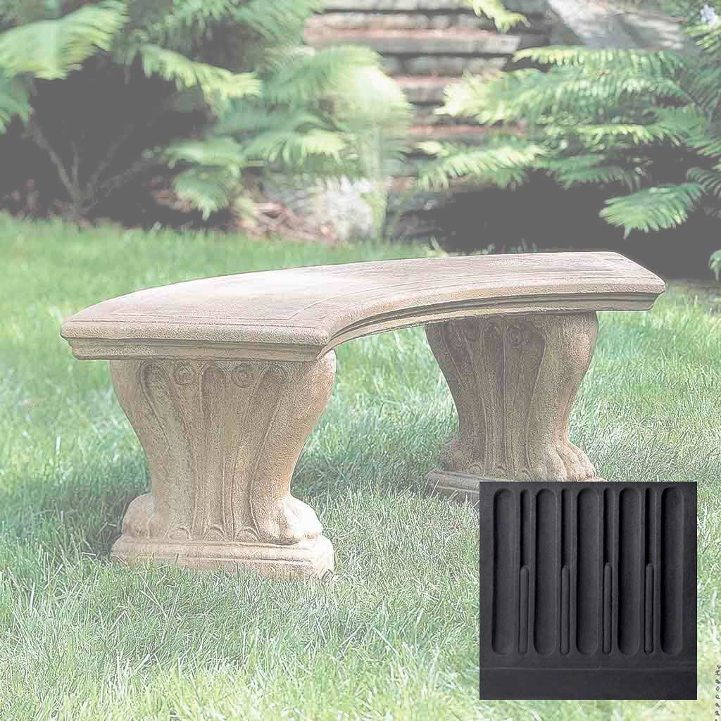 Curved West Chester Bench