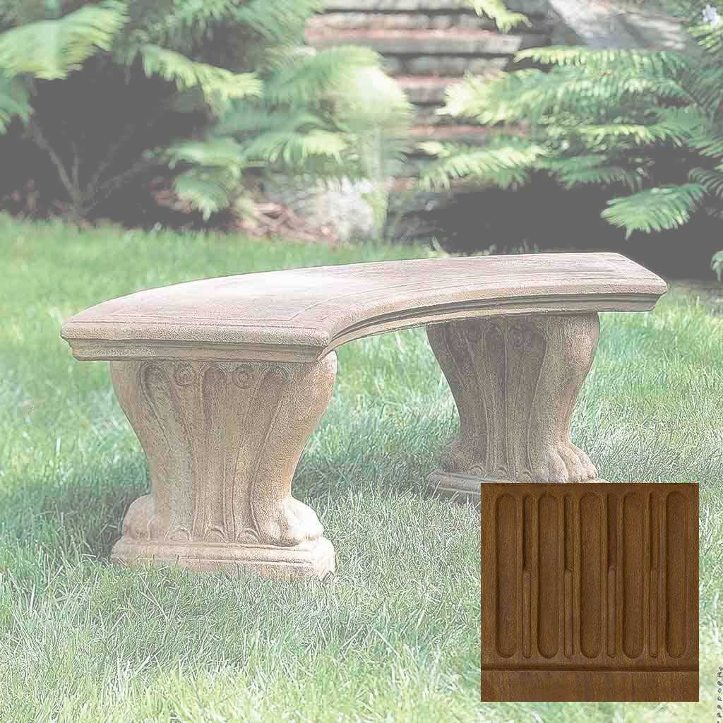 Curved West Chester Bench