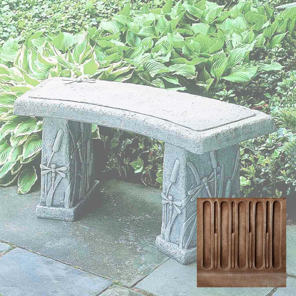 Dragonfly Curved Bench